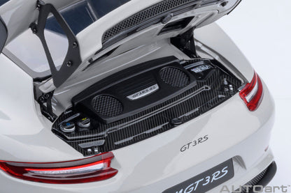 AUTOart Porsche 911 991.2 GT3 RS Chalk (Crayon) Grey 1:18