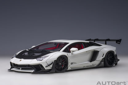 AUTOart Lamborghini Aventador Liberty Walk LB-Works, Limited Edition, Metallic White 1:18