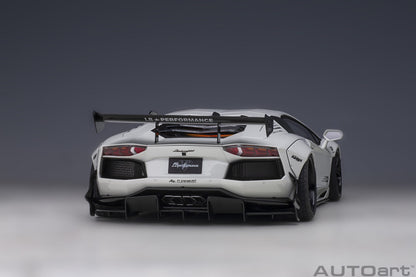 AUTOart Lamborghini Aventador Liberty Walk LB-Works, Limited Edition, Metallic White 1:18