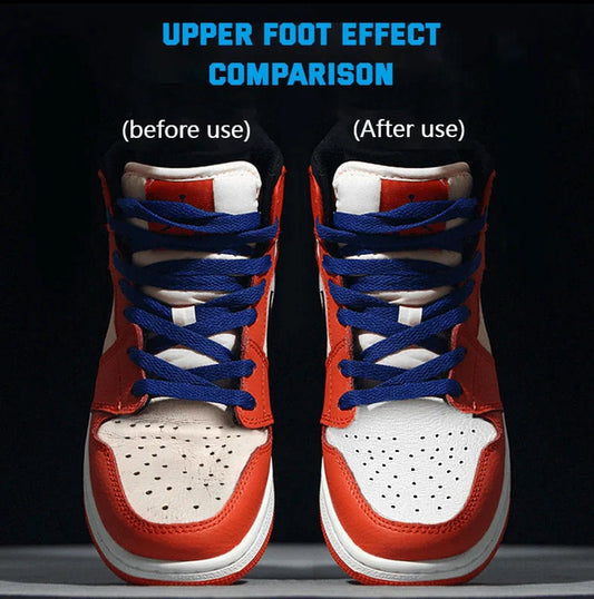 5 Pairs Shoe Crease Protectors, Anti-Wrinkle Toe Box Shield Covers, Adjustable & Reusable Force Fields for Sneaker Care
