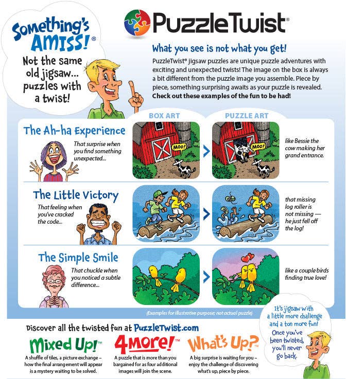 Barnyard Buddies – 1000 Piece Jigsaw Puzzle Collective