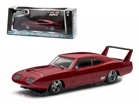 Greenlight 1969 Dodge Charger Daytona 1/43 Diecast — Fast & Furious 6