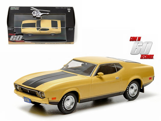 Greenlight 1973 Ford Mustang Mach 1 1/43 Diecast — Eleanor, Gone in Sixty Seconds (1974)
