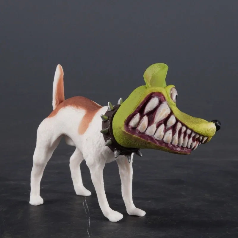 8Cm/3.1In Anime the Mask Figure Funny Parson Jack Russell Action Figures Pvc Statue Collection Model Toys Gifts