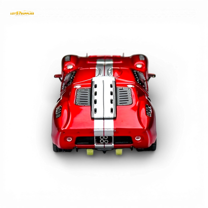 Rhino Model RM Ford GT40 Transparent Red 1:64
