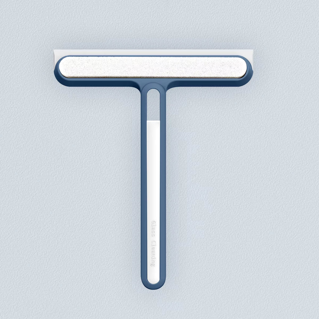 1Pc Silicone Water Wiper Plate Glass Cleaner Scraper Car Windshield Cleaning Squeegee for Car Windshield Window Bathroom Kitchen