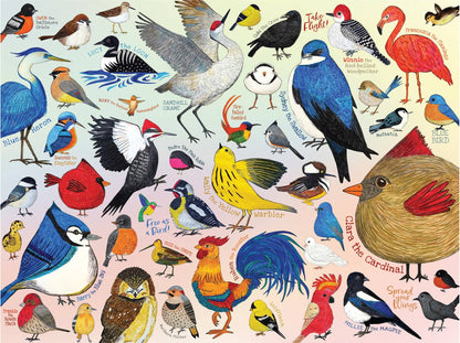 Birdie Buddies – 500 Piece Jigsaw Puzzle Collective