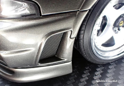 Ignition-Model Nissan Skyline GT-R 400r R33 (BCNR33) RHD Dark Grey Metallic 1:18