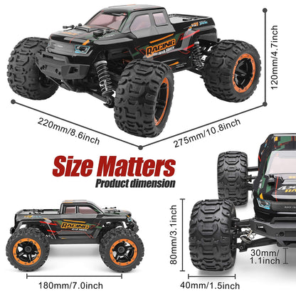 HAIBOXING Remote Control Car 16889, 1:16 Scale 2.4Ghz RC Cars 4X4 off Road Tr...
