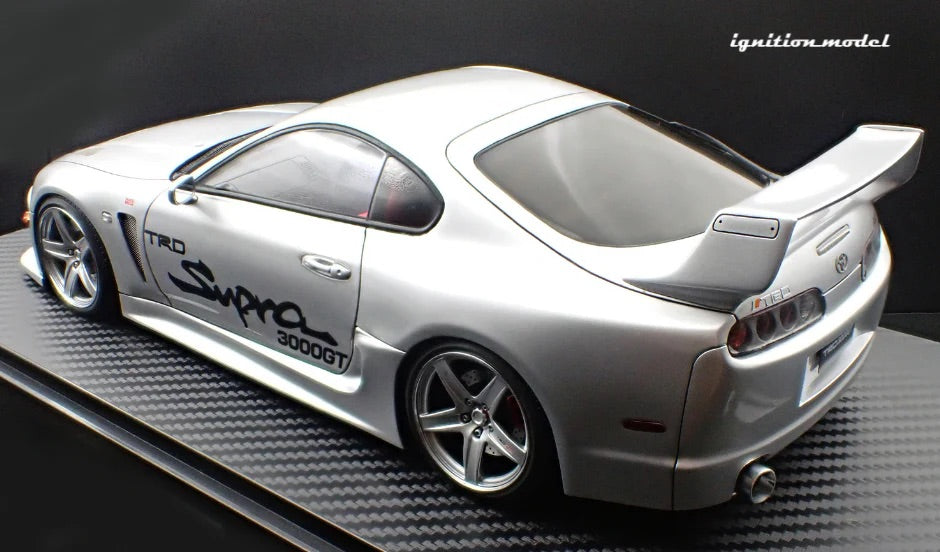Ignition-Model Toyota Supra Mk4 (A80) TRD 3000GT Silver 1:18