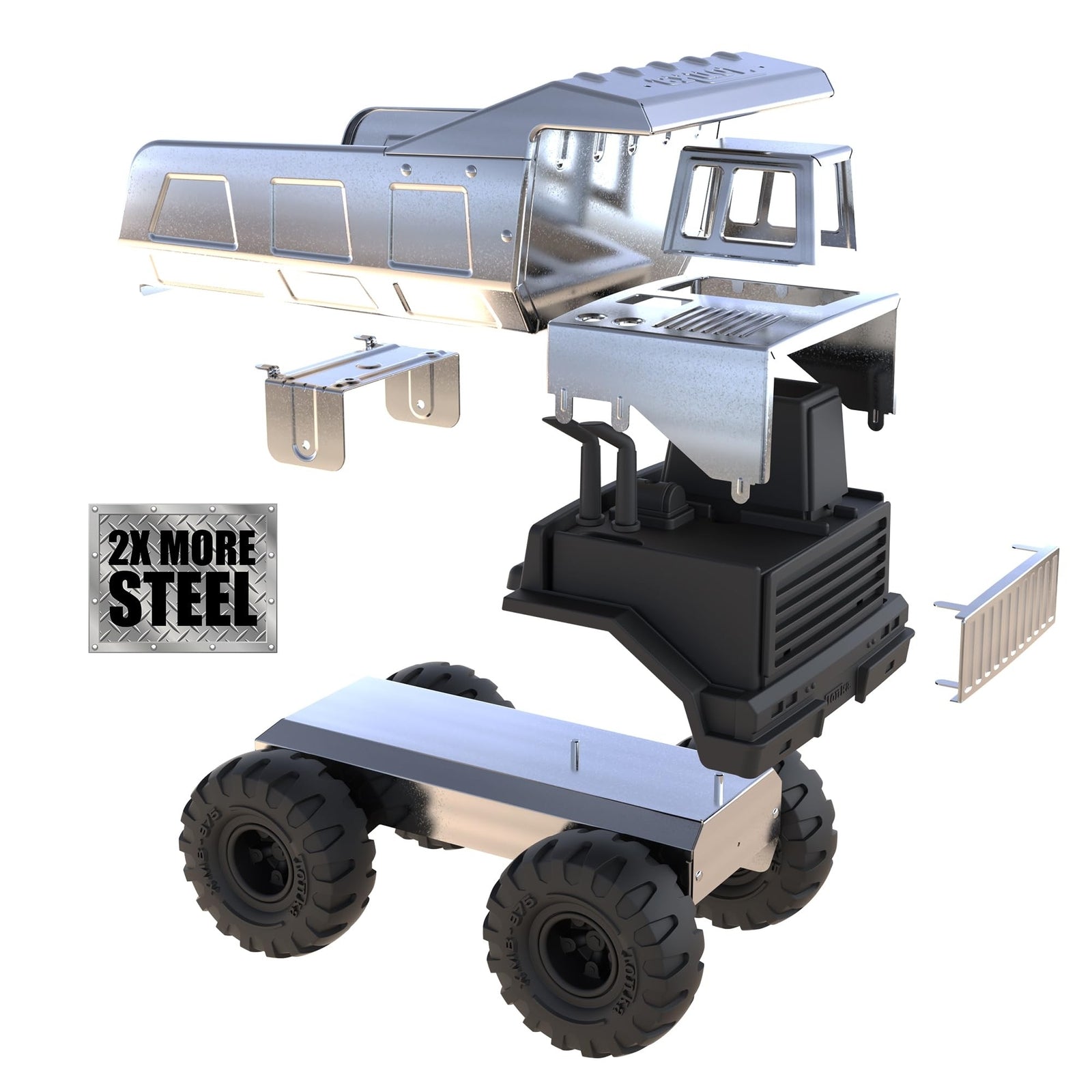 Tonka Retro Mighty Dump Truck - Collector'S Edition - Made with 2X More Steel...