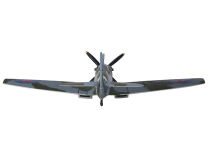 Supermarine Spitfire LF MK IXe Fighter Aircraft "TE565 10th (Czech) Fighter Squadron RAF Manston" Royal Air Force 1/72 Diecast Model Airplane by Oxford Diecast