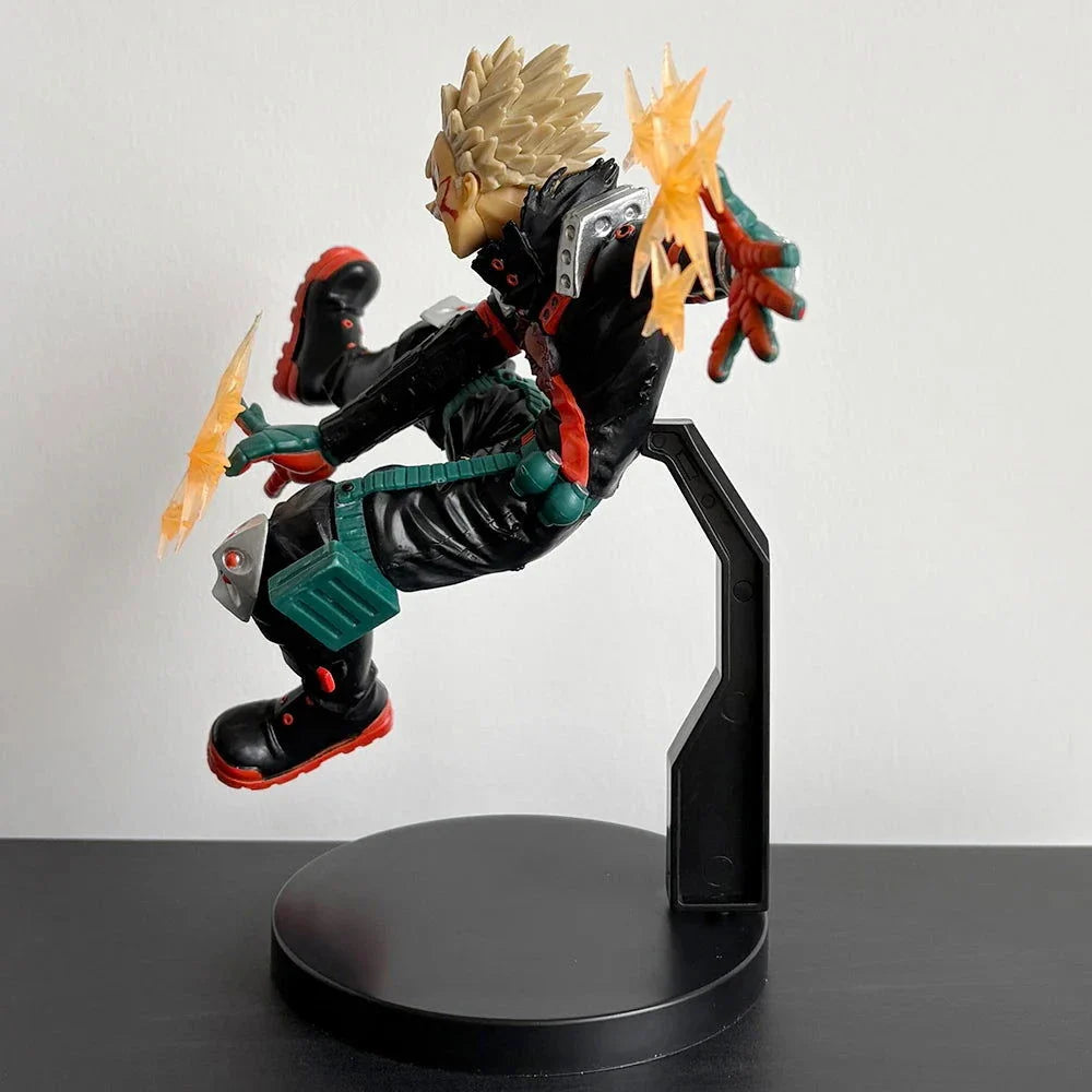 Bakugou Katsuki Anime Figure My Hero Academia Action Figurines PVC Statue Collectible Display 18 CM