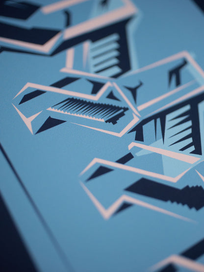 City of Manhattan - High Line Poster