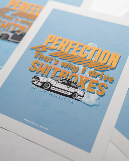 "Perfection is boring..." - Beaters Poster