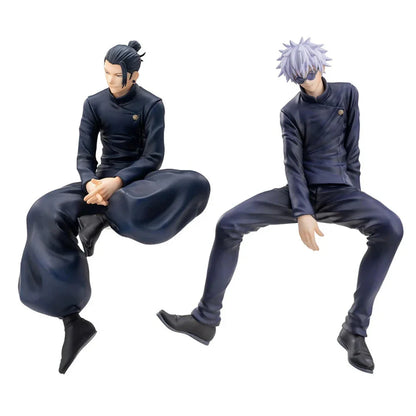 Fushiguro Toji Anime Figure Jujutsu Kaisen Action Figurines Sitting PVC Model Collectible Toy Gift