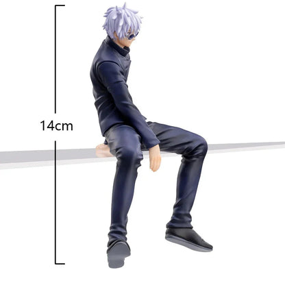 Fushiguro Toji Anime Figure Jujutsu Kaisen Action Figurines Sitting PVC Model Collectible Toy Gift