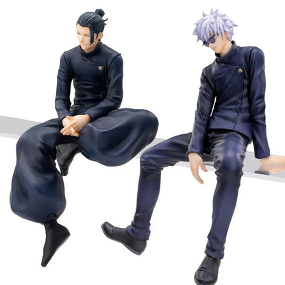 Fushiguro Toji Anime Figure Jujutsu Kaisen Action Figurines Sitting PVC Model Collectible Toy Gift