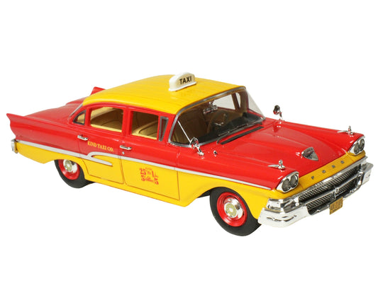 Goldvarg Collection 1958 Ford Custom 300 Taxi Cab 1/43 Diecast