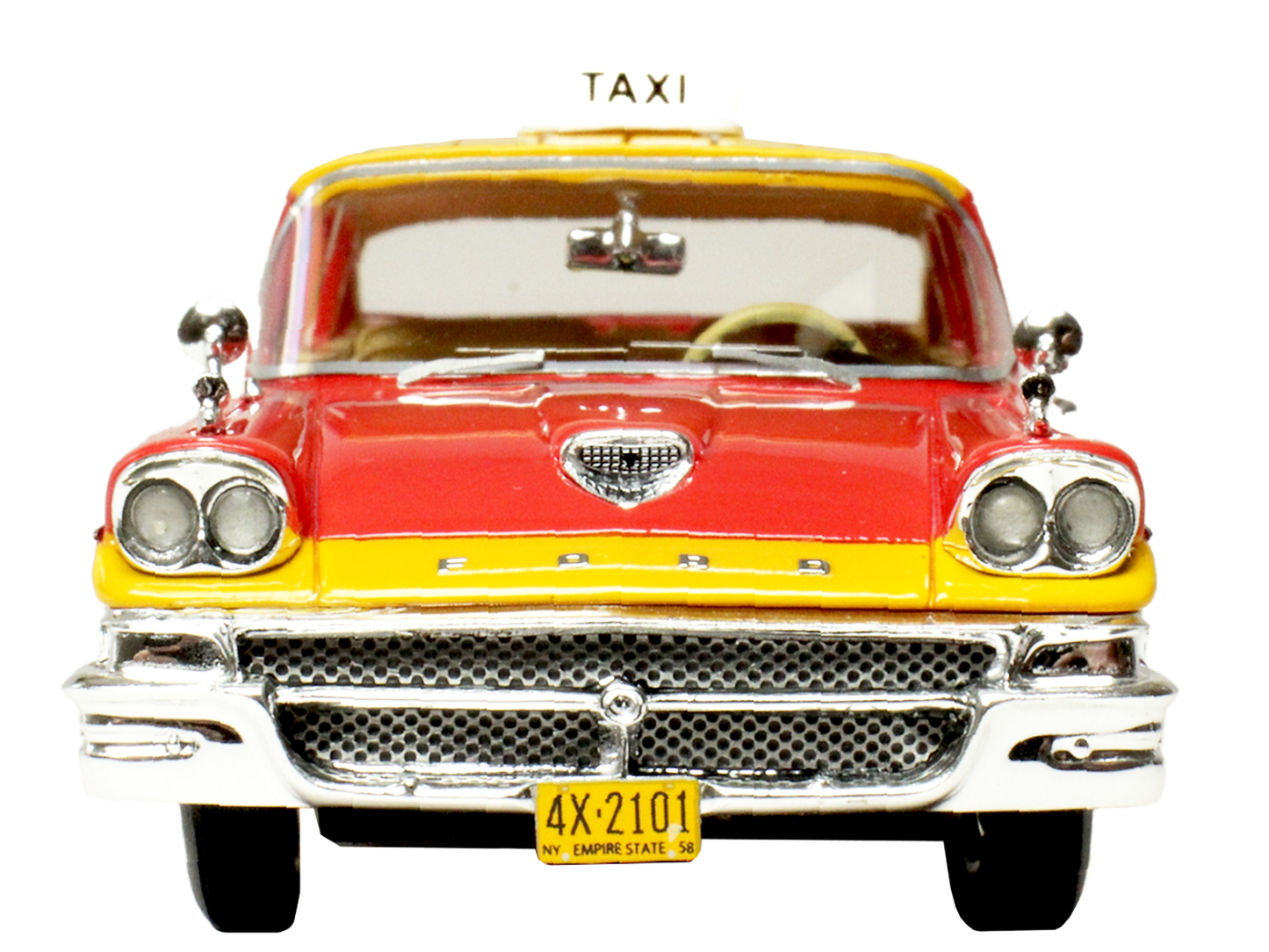 Goldvarg Collection 1958 Ford Custom 300 Taxi Cab 1/43 Diecast