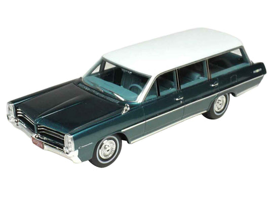 Goldvarg Collection 1964 Pontiac Safari 1/43 Diecast — Gulfstream Aqua