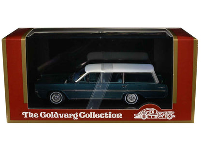 Goldvarg Collection 1964 Pontiac Safari 1/43 Diecast — Gulfstream Aqua