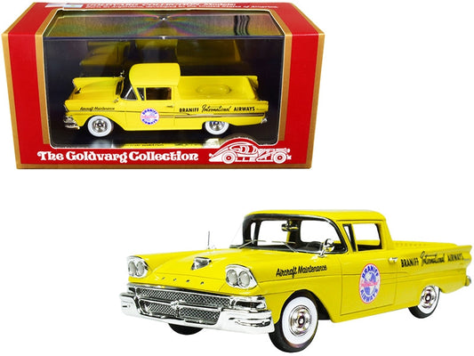 Goldvarg Collection 1958 Ford Ranchero 1/43 Diecast — Braniff Airways