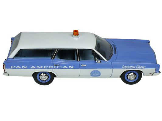 Goldvarg Collection 1970 Ford Galaxie Station Wagon 1/43 Diecast — Pan-Am Ground Crew