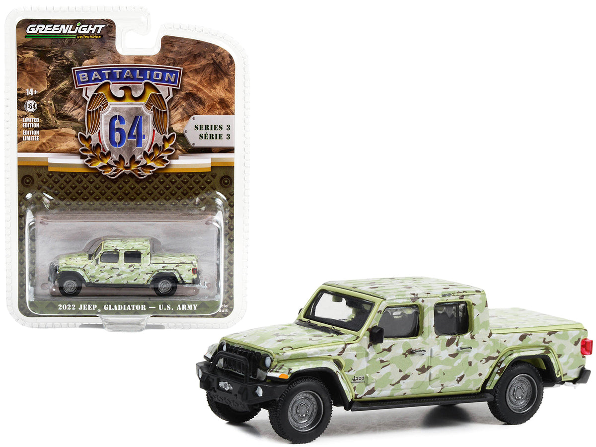 2022 Jeep Gladiator 'U.S. Army' 1:64 - Greenlight