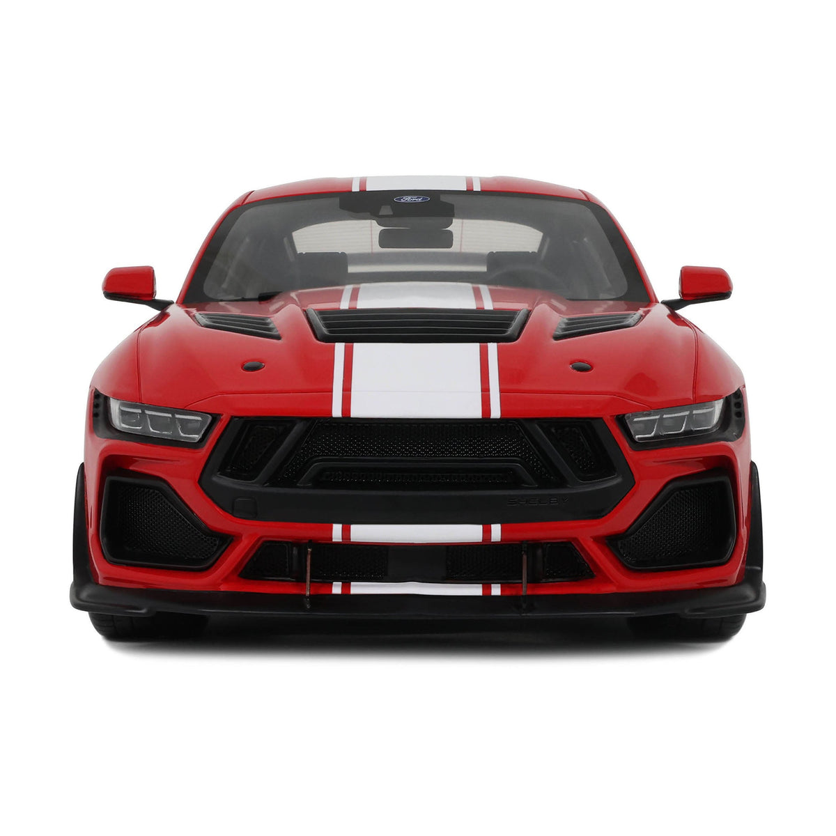 GT Spirit 2025 Ford Shelby Mustang Super Snake Race Red 1:18