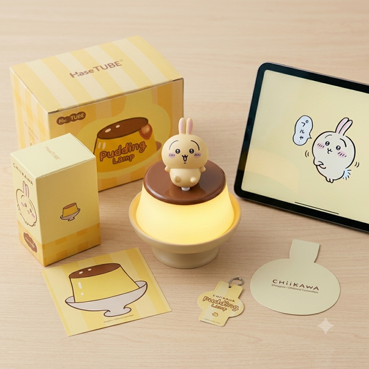 Chiikawa Usagi Chii Kawa Pudding Night Light Bedroom Bedside Mood Lamp Birthday Gift For Girls