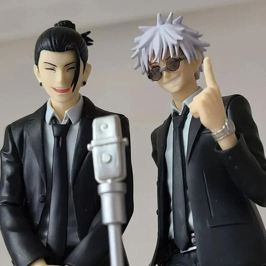Geto Suguru and Gojo Satoru Anime Figurines Jujutsu Kaisen figurine Doll PVC Statue 15 CM