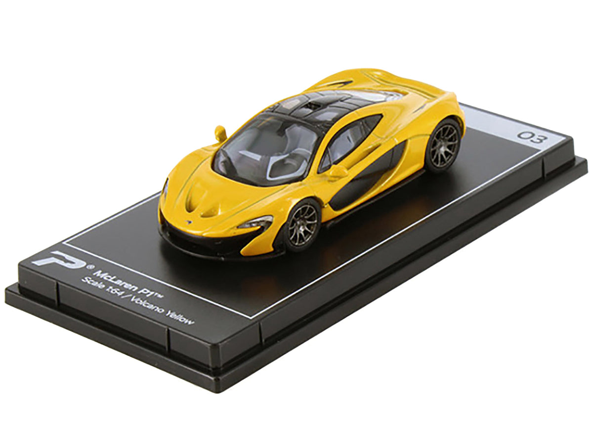 PosterCars McLaren P1 Volcano Yellow 1:64