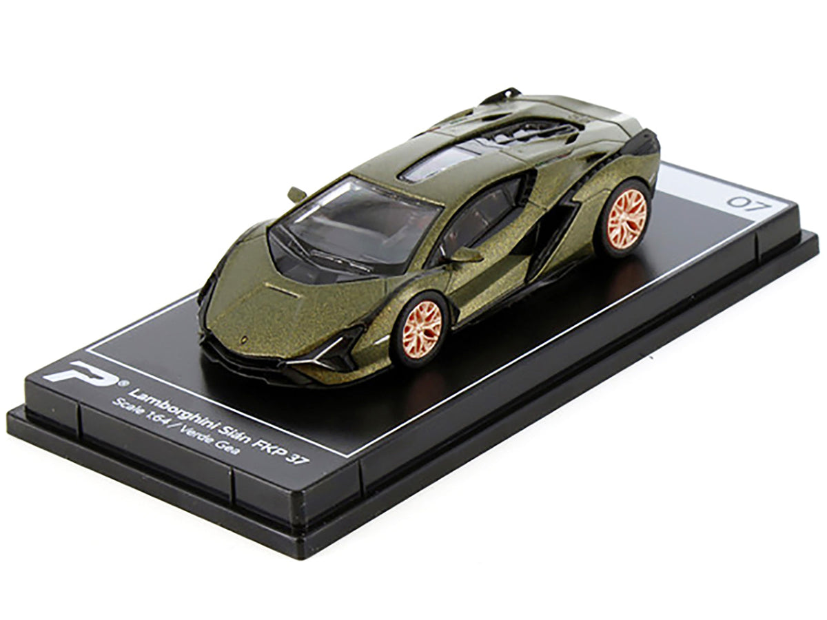 PosterCars Lamborghini Sian FKP 37 Green 1:64