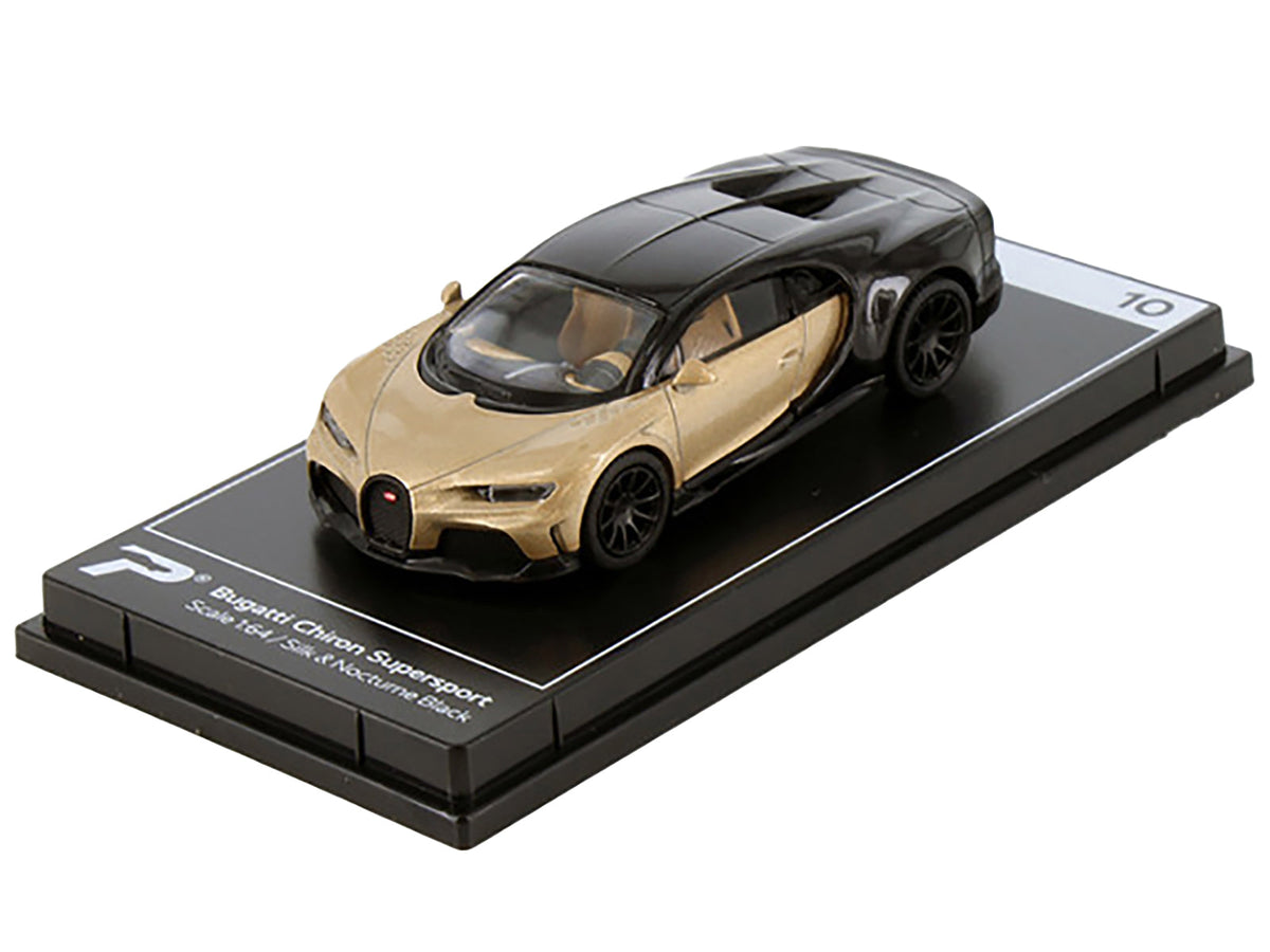 PosterCars Bugatti Chiron Supersport Gold 1:64