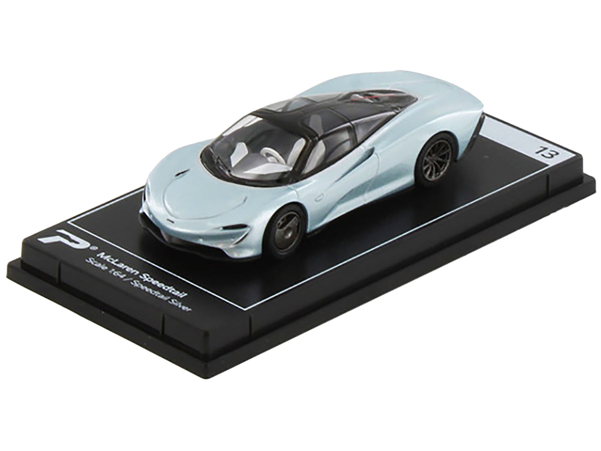 PosterCars McLaren Speedtail Silver 1:64