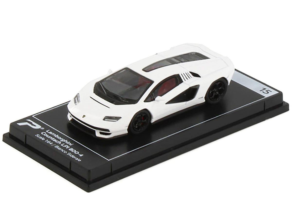 PosterCars Lamborghini Countach LPI 800-4 White 1:64