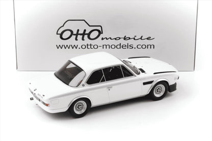 Otto Mobile BMW 3.0 CSL 1:18 Diecast — Chamonix White