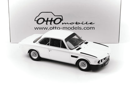 Otto Mobile BMW 3.0 CSL 1:18 Diecast — Chamonix White