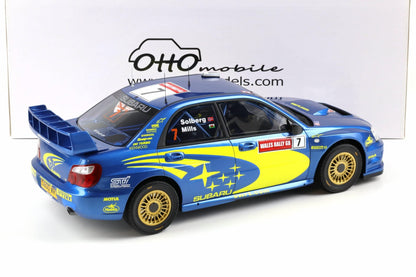 Otto 2003 Subaru Impreza WRC Blue 1:12