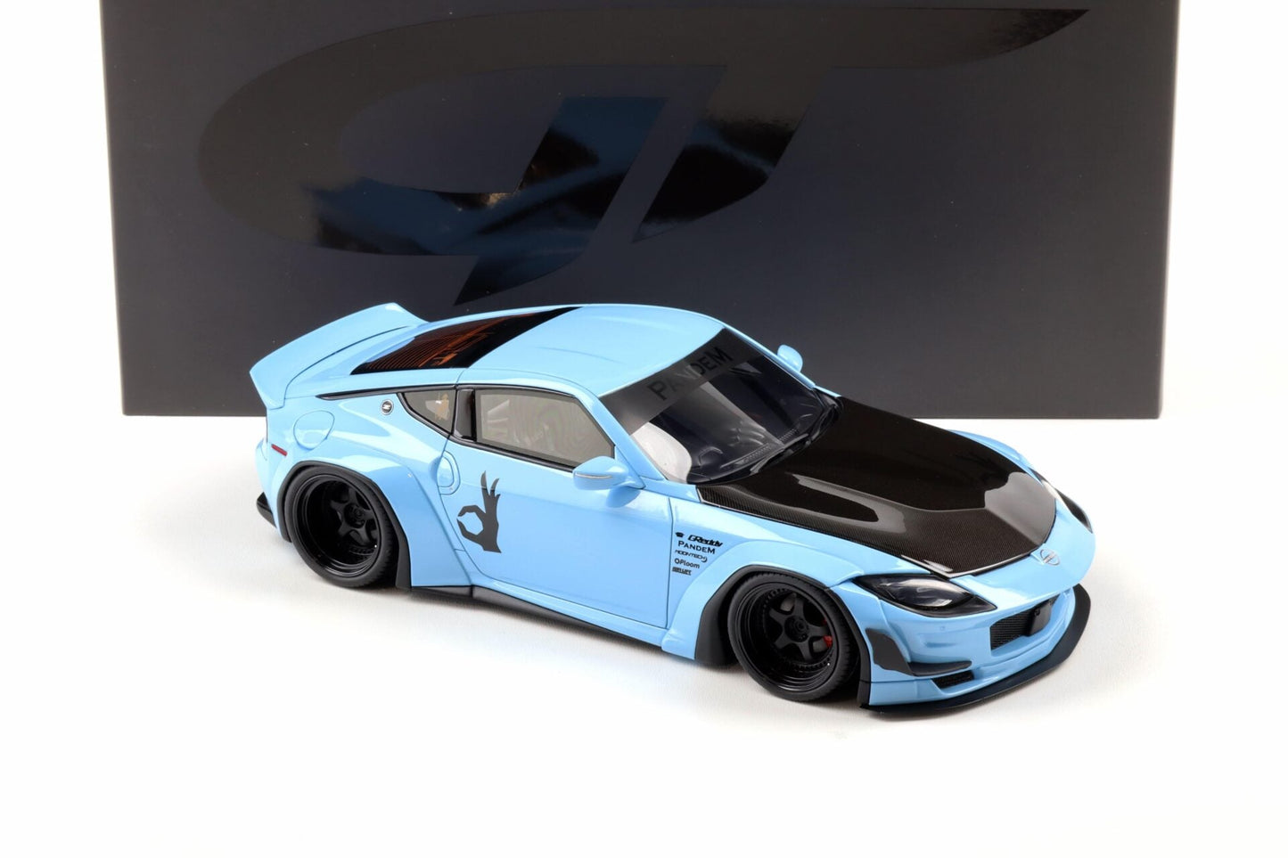 GT Spirit 2025 Nissan Fairlady Z (Z35) Pandem Edition China Blue 1:18