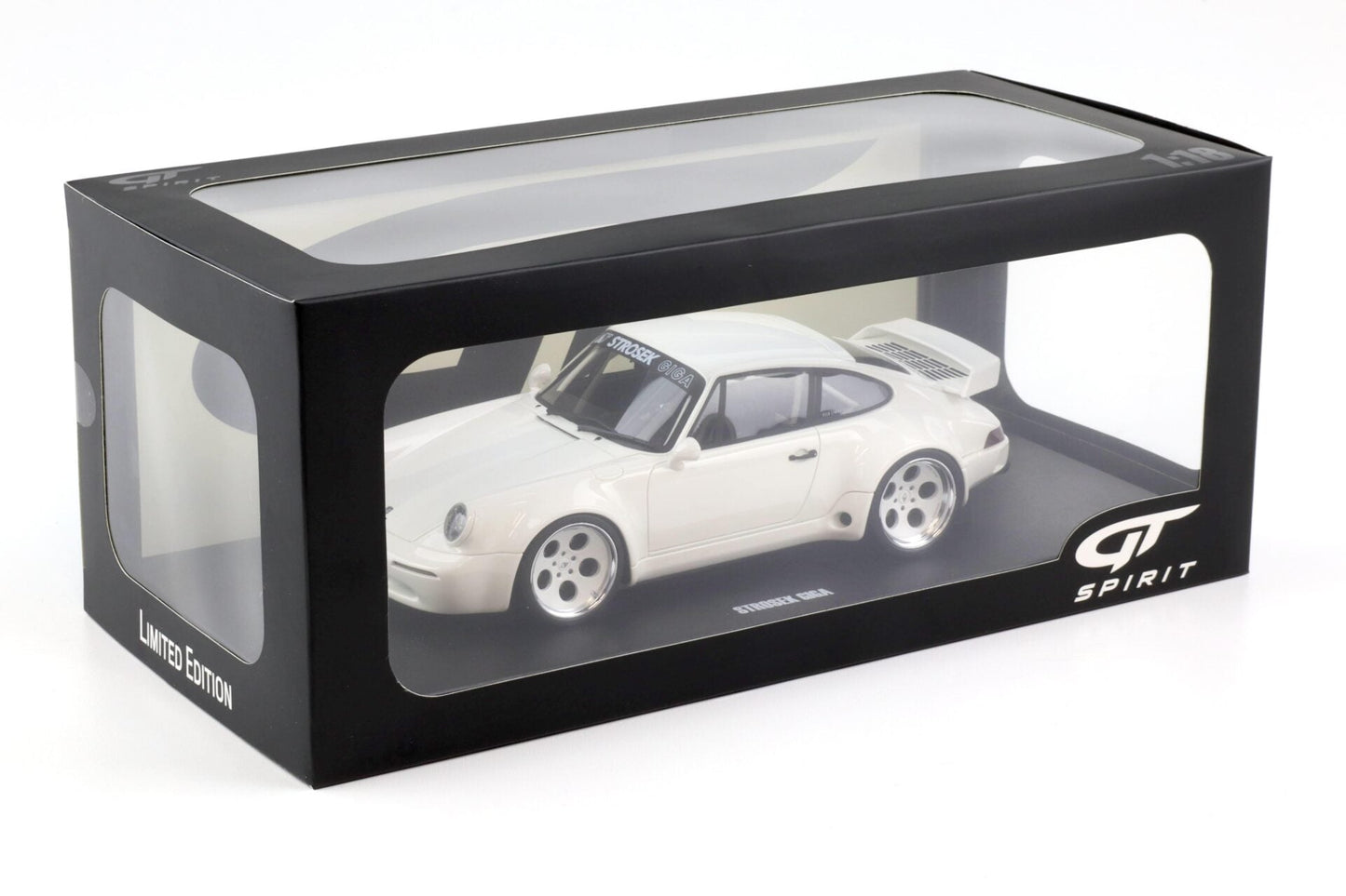 GT Spirit Porsche 911 993 Carrera Strosek Giga 2024 White 1:18