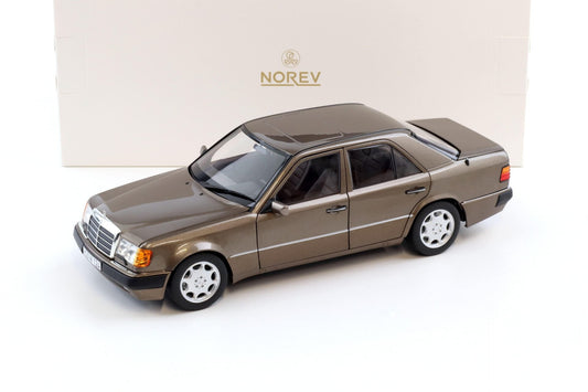 Norev 1990 Mercedes-Benz E Class 500E (W124) Impala Brown Metallic 1:18