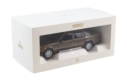 Norev 1990 Mercedes-Benz E Class 500E (W124) Impala Brown Metallic 1:18