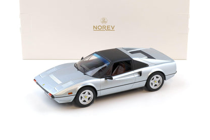 Norev 1982 Ferrari 308 GTS Silver Metallic 1:18