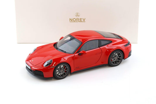 Norev 2025 Porsche 911 992.2 Carrera 4 GTS Guards Red 1:18