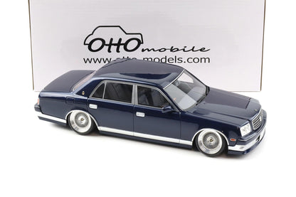 Otto Mobile Toyota Century V12 1:18 Diecast — Stance Blue Mica