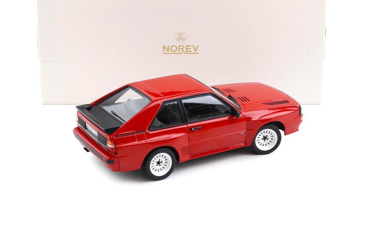 Norev 1985 Audi Sport Quattro Coupe Red 1:18