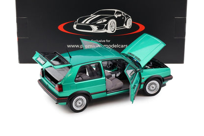 Norev 1988 Volkswagen Golf MK2 GTI Montana Green Metallic 1:18