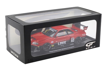 GT Spirit 2020 Nissan Skyline R34 GT-R LB Super Silhouette #5 LBWK Red 1:18